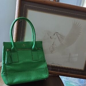 Kate Spade Vibrant Green Tote Bag
